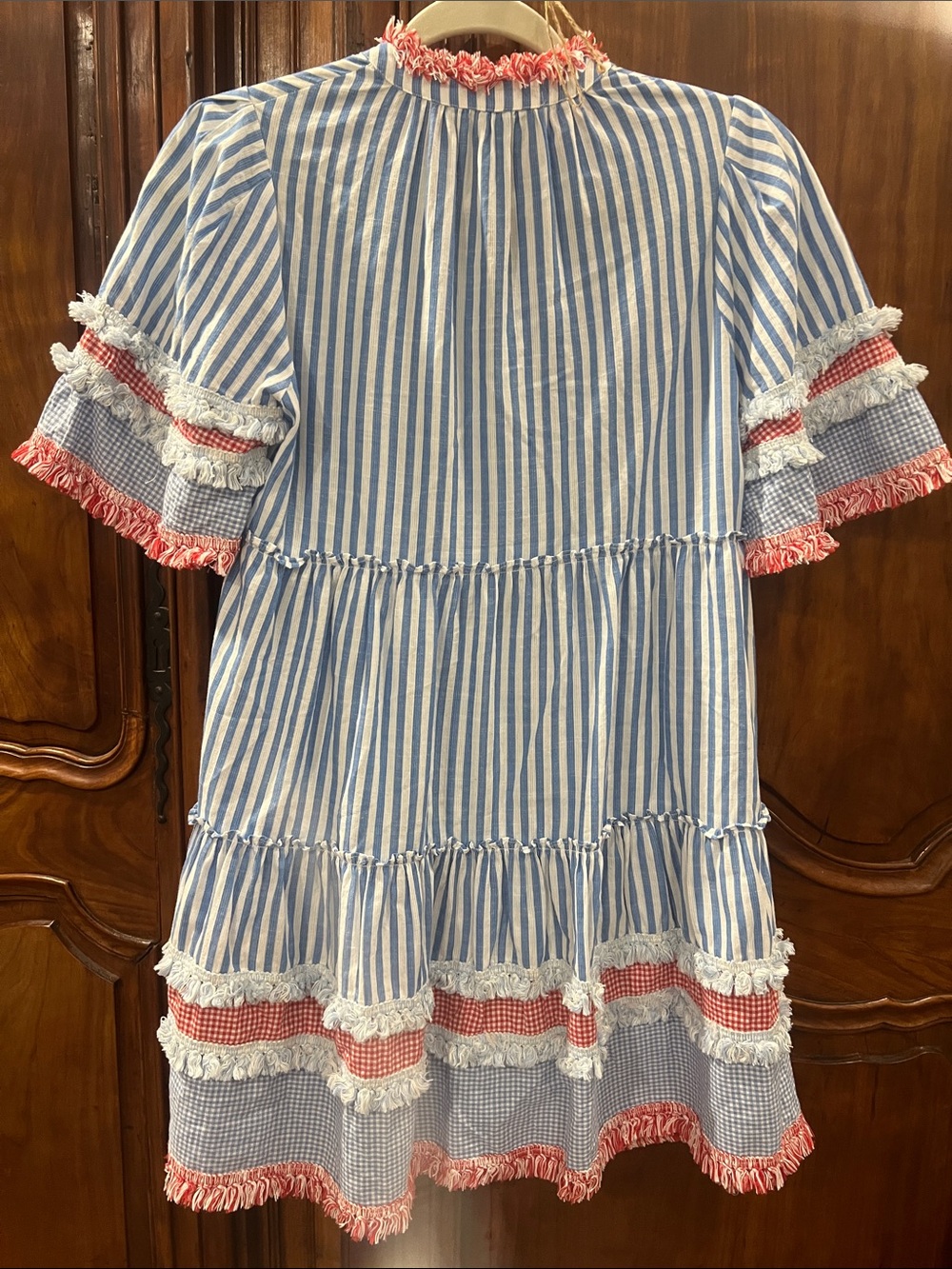 Tuckernuck Savannah Striped Crawford Dress Size XS - Picture 7 of 8